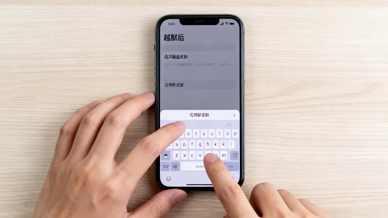 iphone越狱后怎么修改键盘皮肤，iOS越狱键盘美化教程