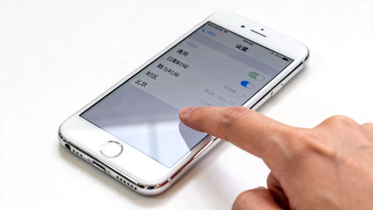 iphone6怎么修改区域格式时间，iphone6修改时区日期方法