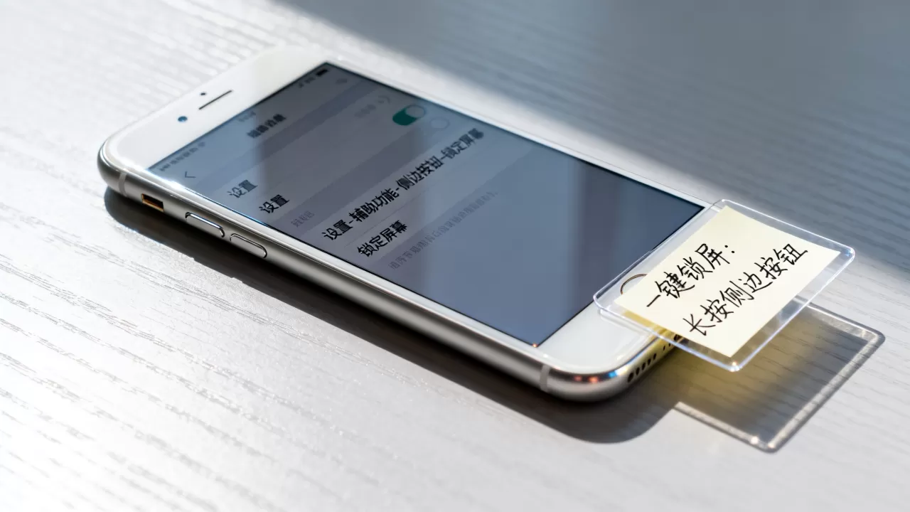iphone6s怎么一键锁屏，苹果手机快速锁屏方法