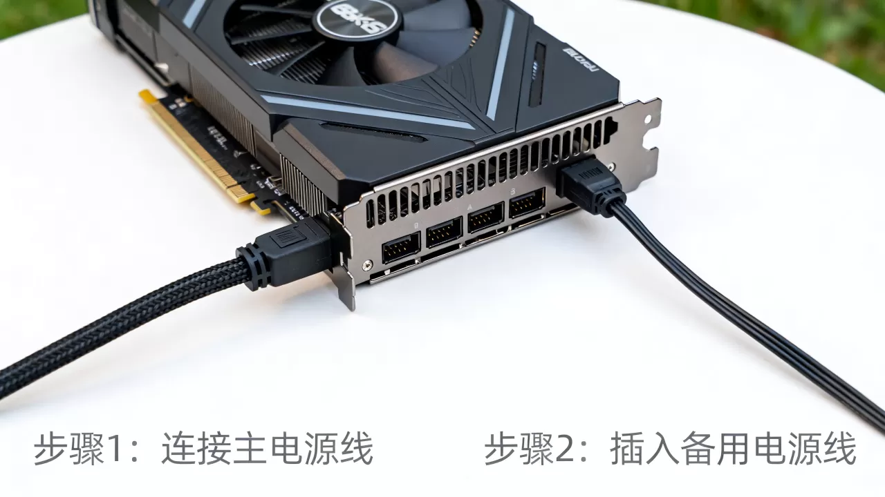 显卡供电接口不够怎么接？显卡额外电源插槽
