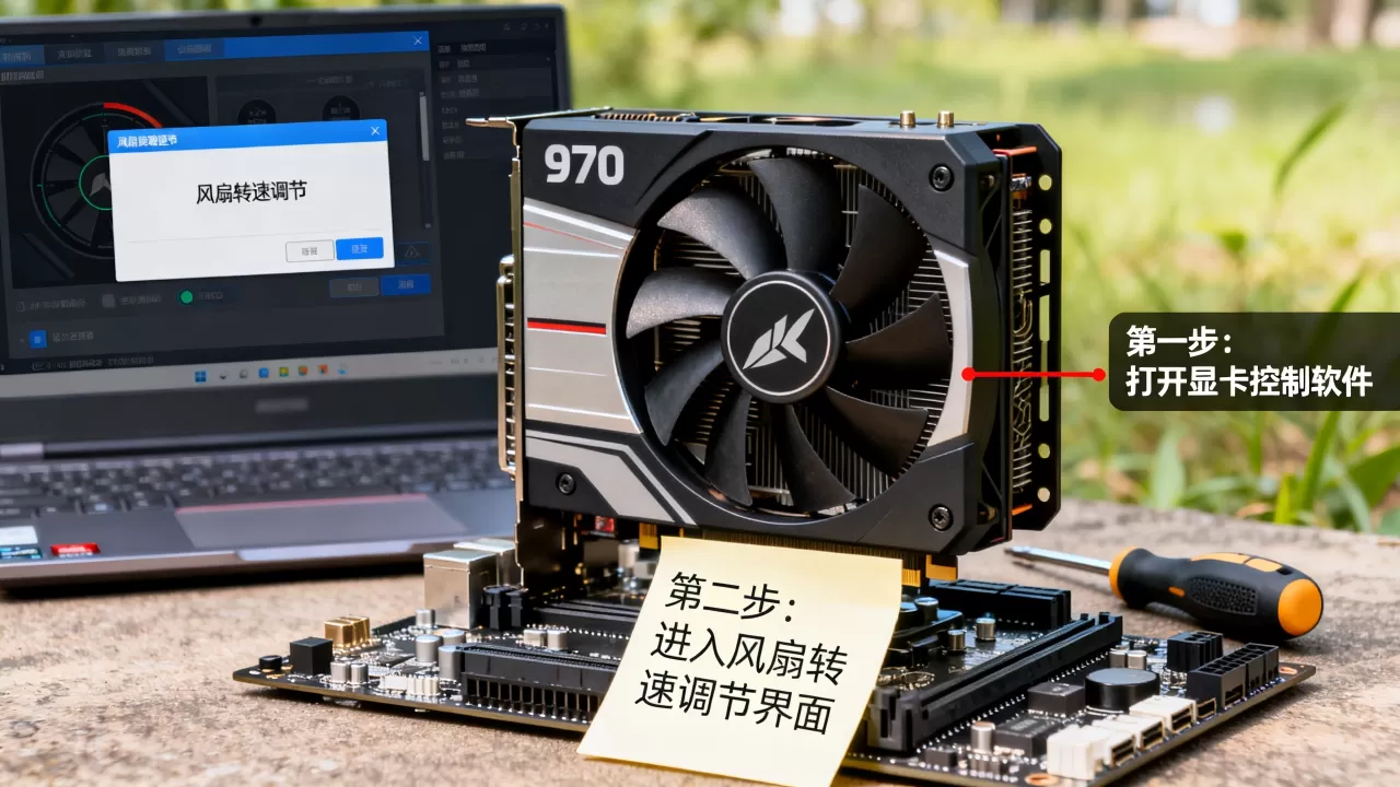 970显卡怎么调风扇，970显卡风扇转速调节方法