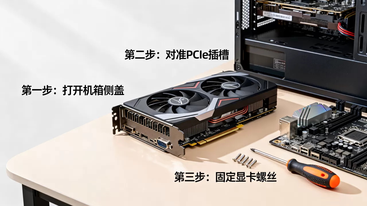 独立显卡怎么安装？装显卡教程