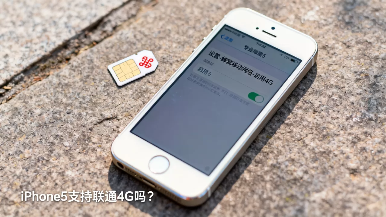 iphone5怎么设置联通4g，iphone5支持联通4g吗