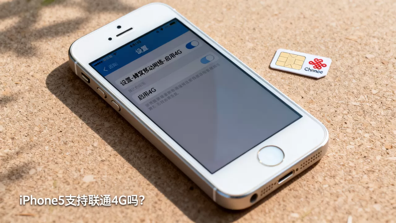 iphone5怎么设置联通4g，iphone5支持联通4g吗