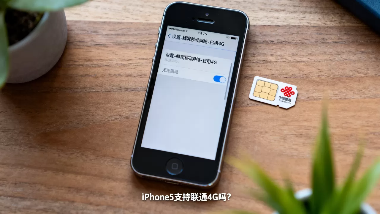 iphone5怎么设置联通4g，iphone5支持联通4g吗