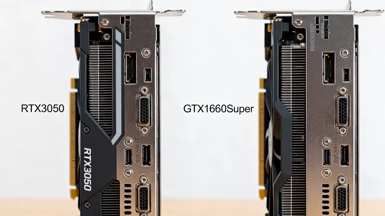 和1060差不多显卡，RTX3050和GTX1660Super哪个更值得入手