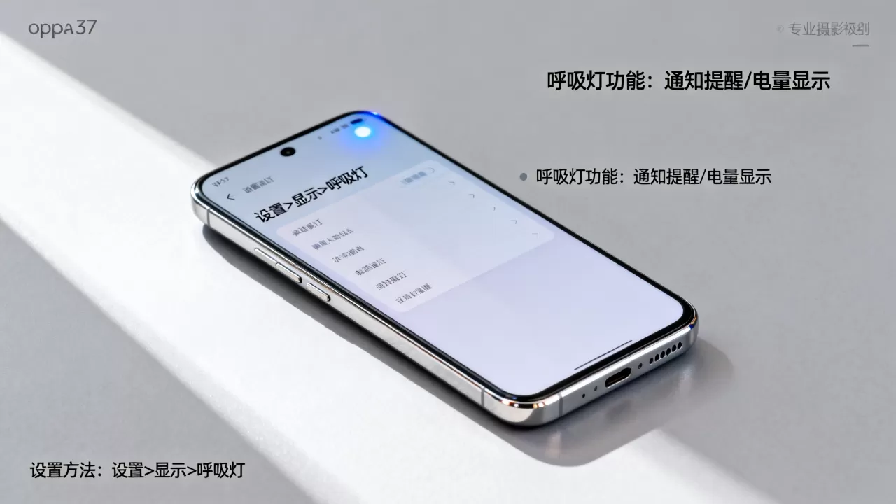oppoa37呼吸灯有什么用，oppoa37呼吸灯设置方法