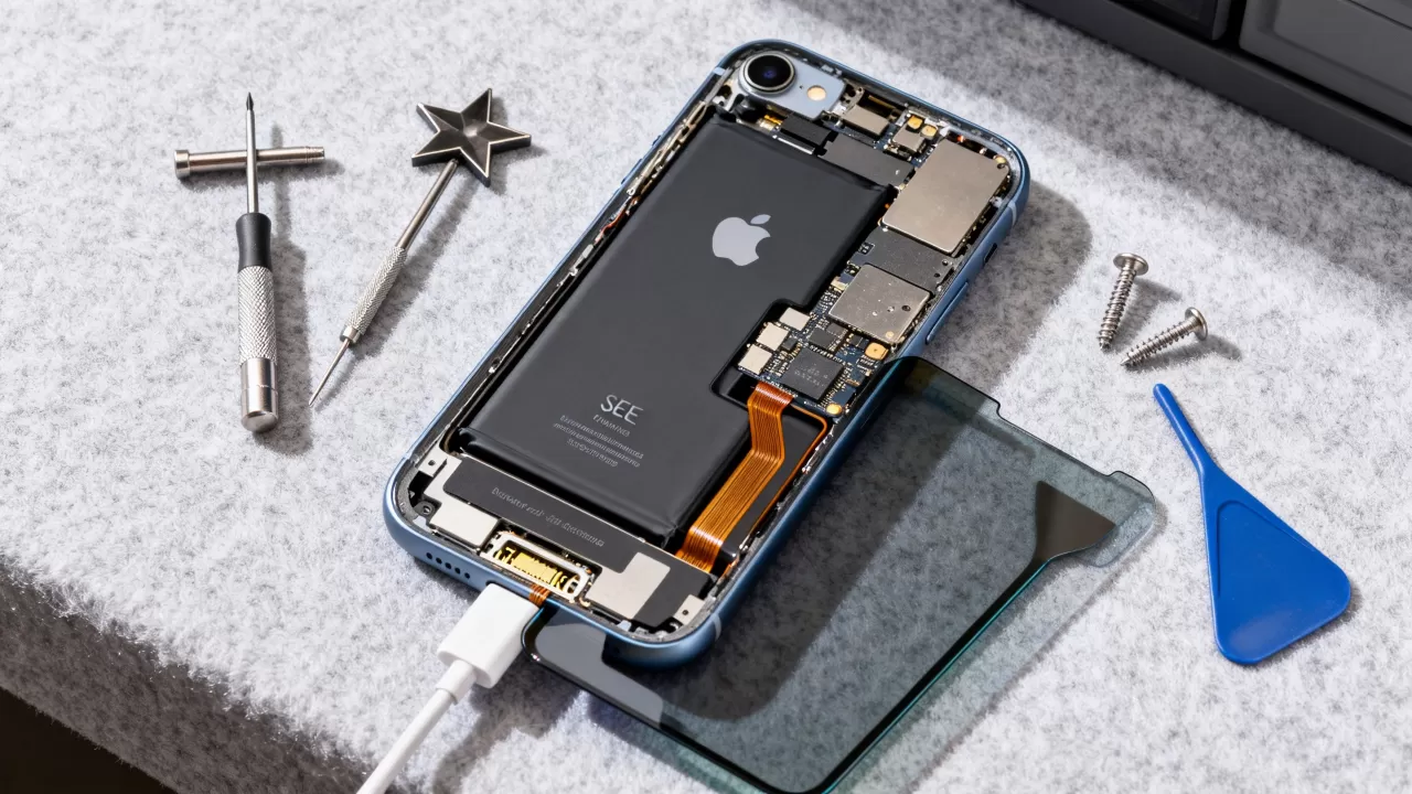 iphone se怎么拆，iPhone SE手机拆卸教程