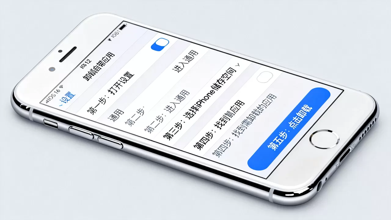 iphone6怎么卸载自带的软件，ios12系统卸载自带应用方法