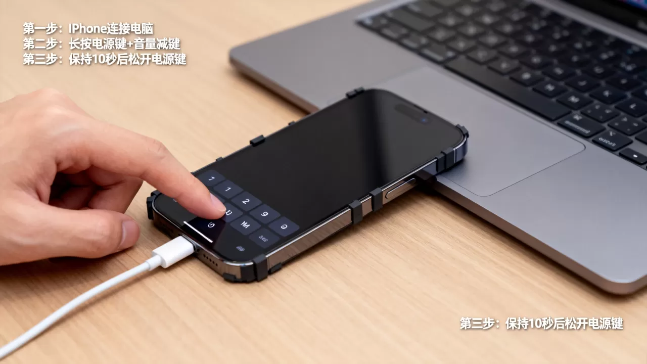 iphone变砖怎么进入dfu，iphone变砖进入dfu模式教程