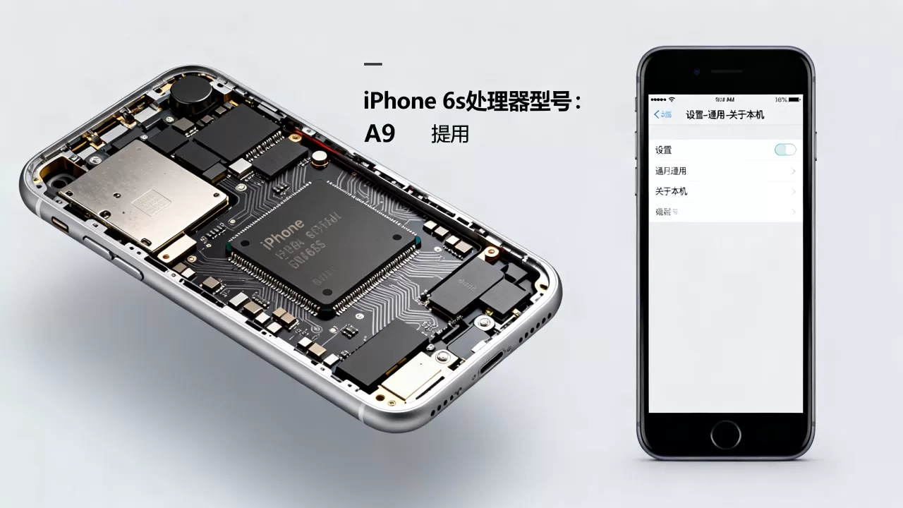 iphone6s怎么看处理器，iphone6s处理器型号