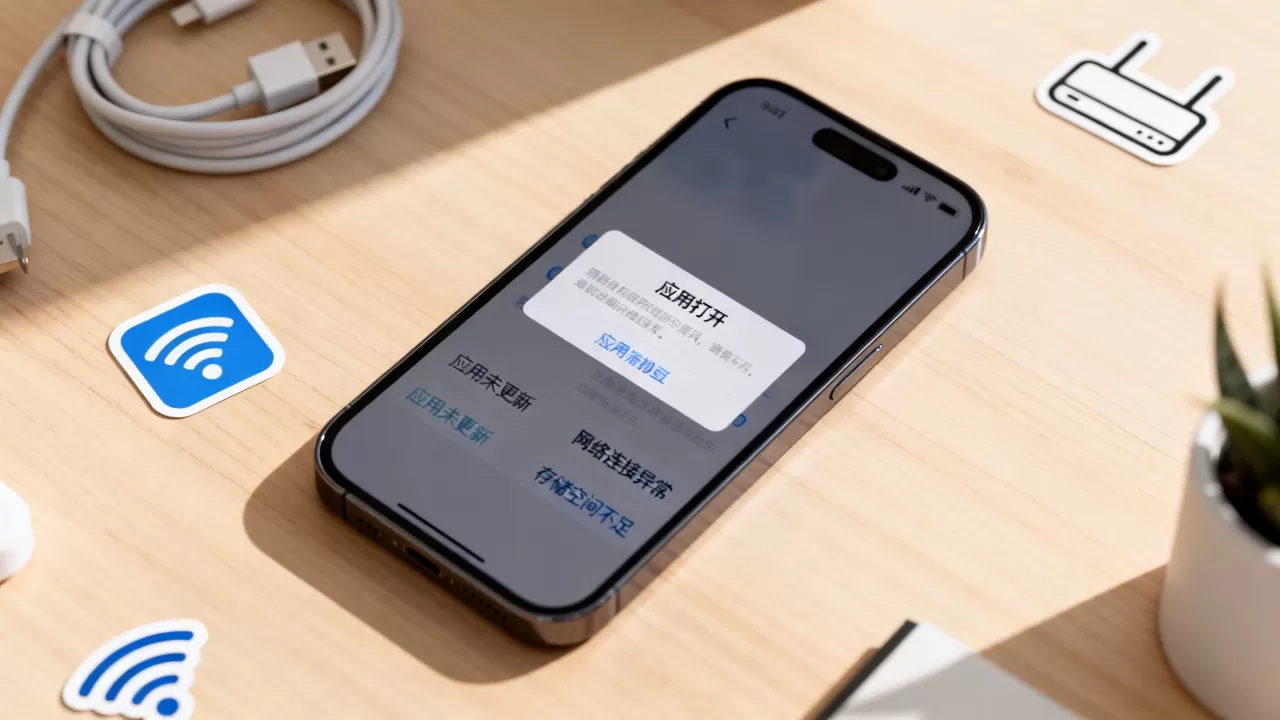 iphone手机应用打不开怎么回事，苹果手机软件打不开怎么办