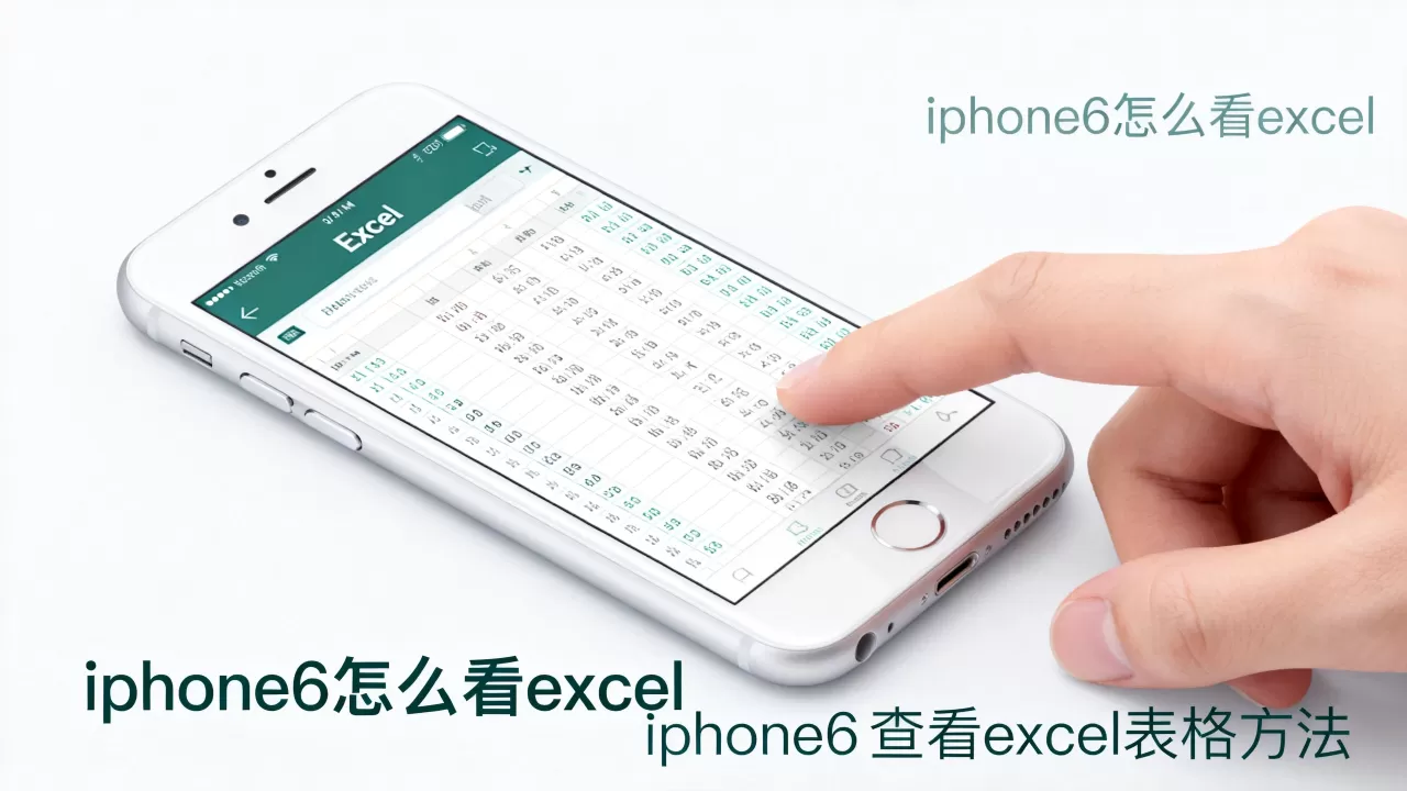 iphone6怎么看excel，iphone6查看excel表格方法