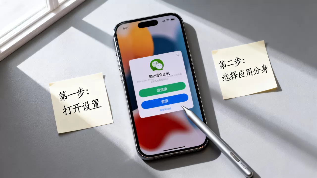 iphone怎么上两个微信，iphone双开微信方法