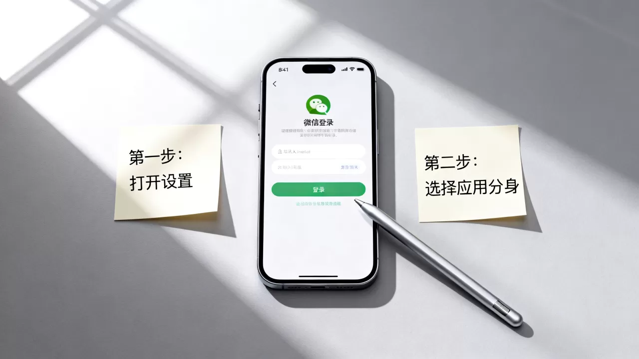 iphone怎么上两个微信，iphone双开微信方法