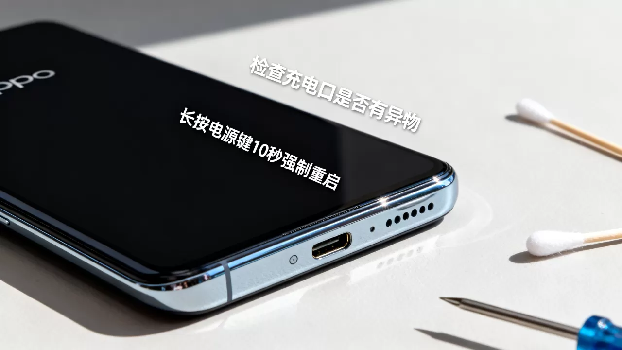 OPPO手机开不了机黑屏怎么办，OPPO手机黑屏无法开机