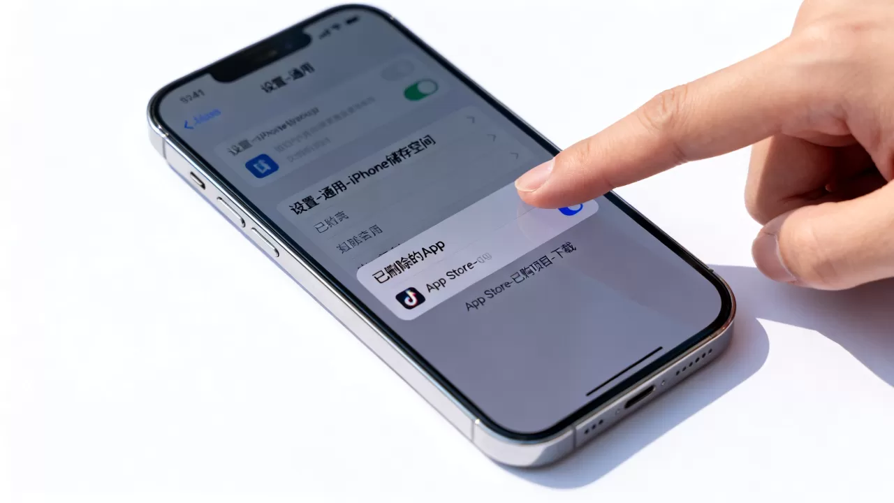 iphone怎么查询删除软件保留，iphone删除软件怎么恢复