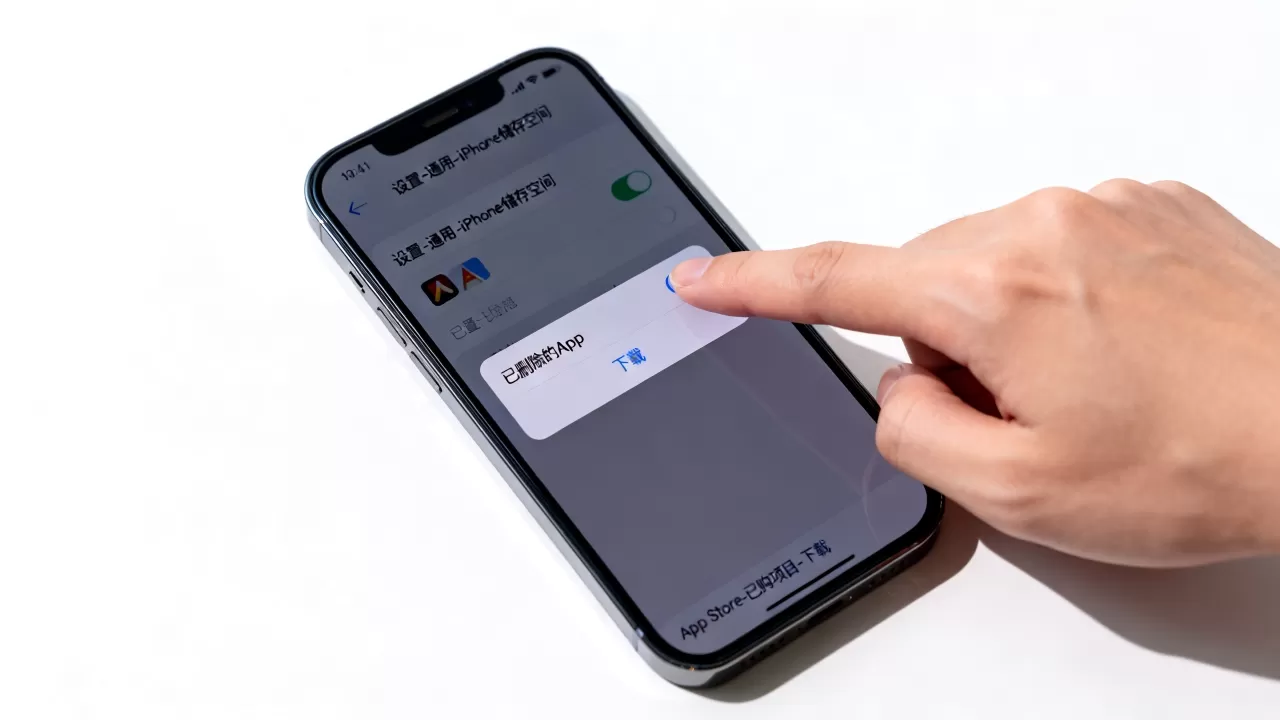 iphone怎么查询删除软件保留，iphone删除软件怎么恢复