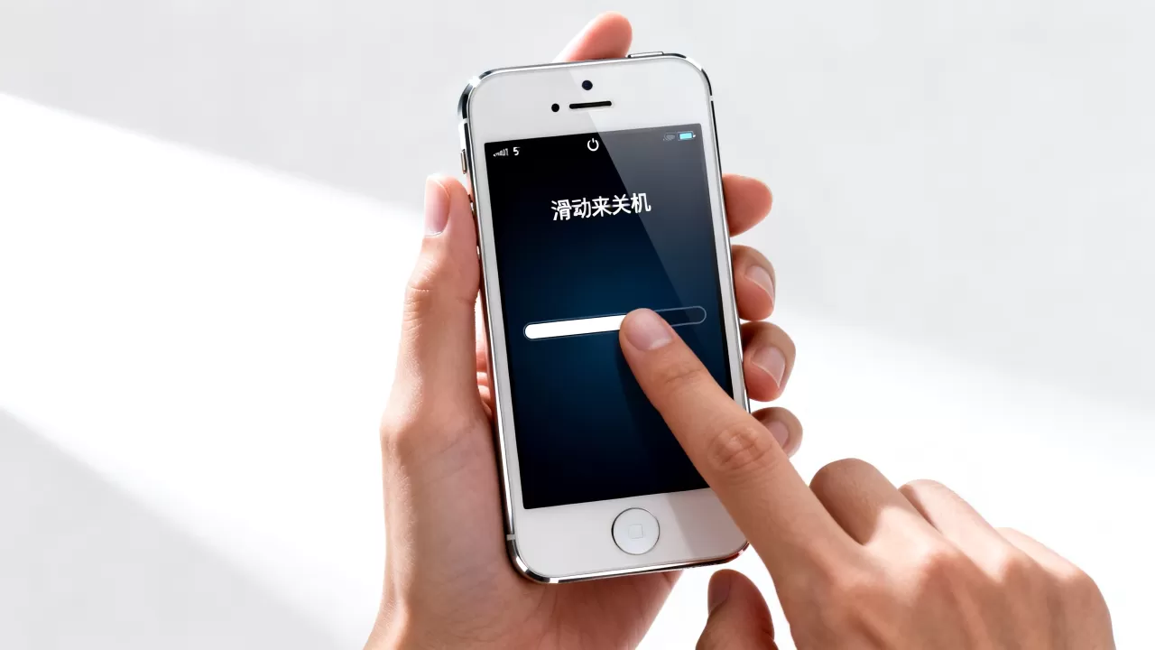 iphone5怎么关机重启，苹果5手机强制重启方法