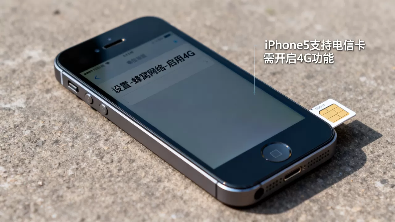 iphone5怎么支持电信卡，iphone5支持电信卡吗