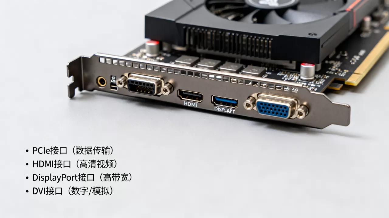 电脑有几个显卡接口，显卡接口类型有哪些