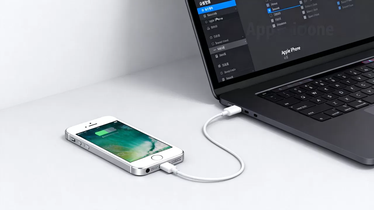 iphone5C怎么样下载驱动到电脑，iphone5C连接电脑驱动