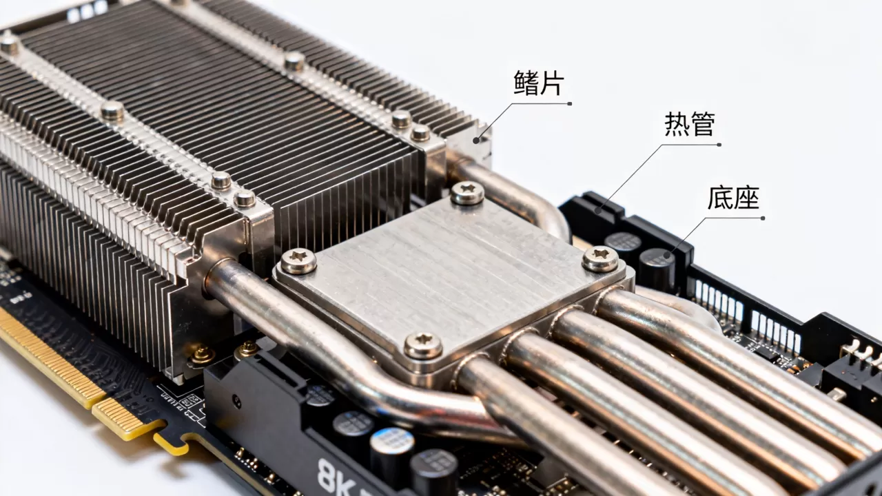 显卡散热片结构，显卡散热片结构是什么
