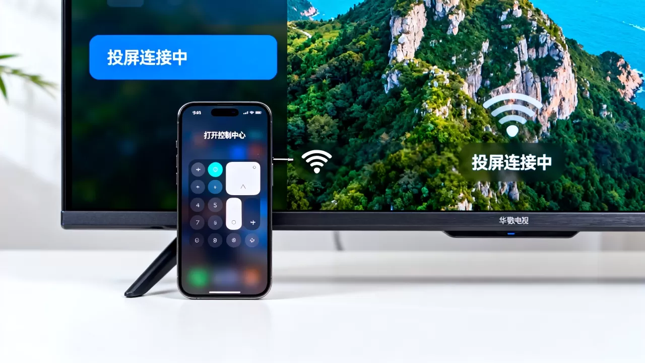 华数tv怎么连接iphone,华数电视投屏iPhone教程 华数tv怎么连接iphone,华数电视投屏iPhone教程