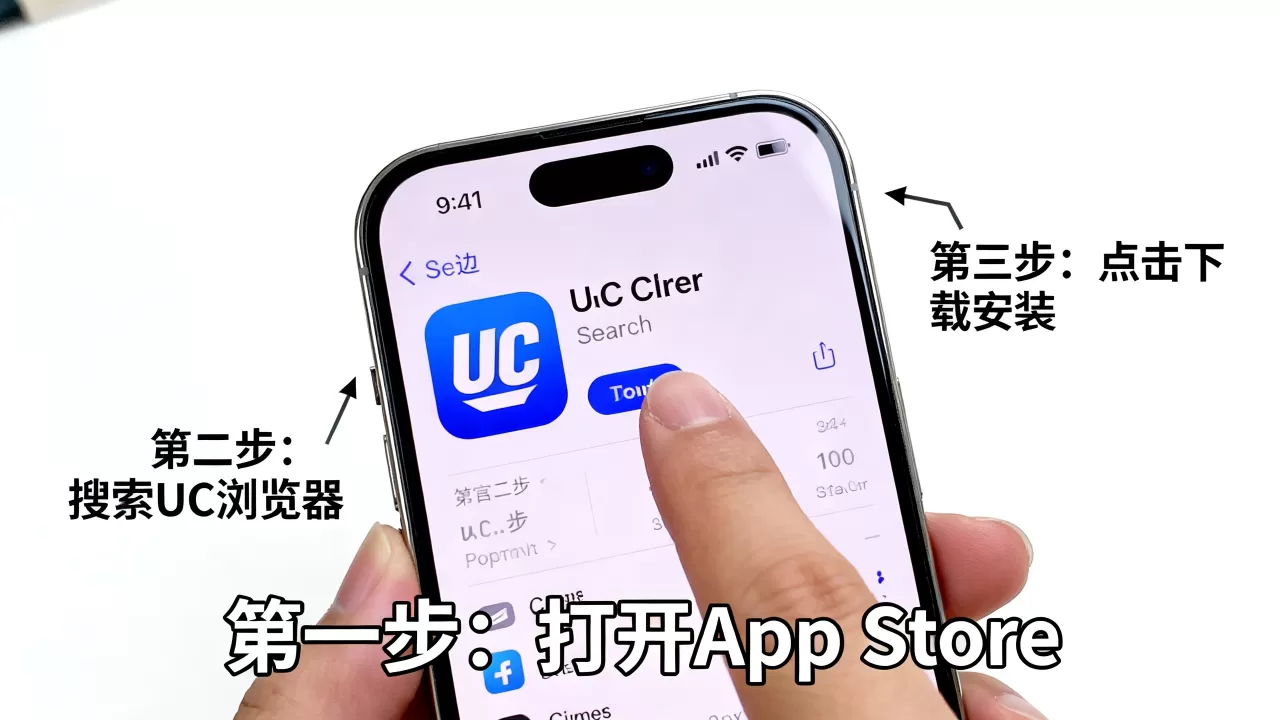 iphone怎么下载uc浏览器,苹果iOS系统安装UC浏览器方法 iphone怎么下载uc浏览器,苹果iOS系统安装UC浏览器方法