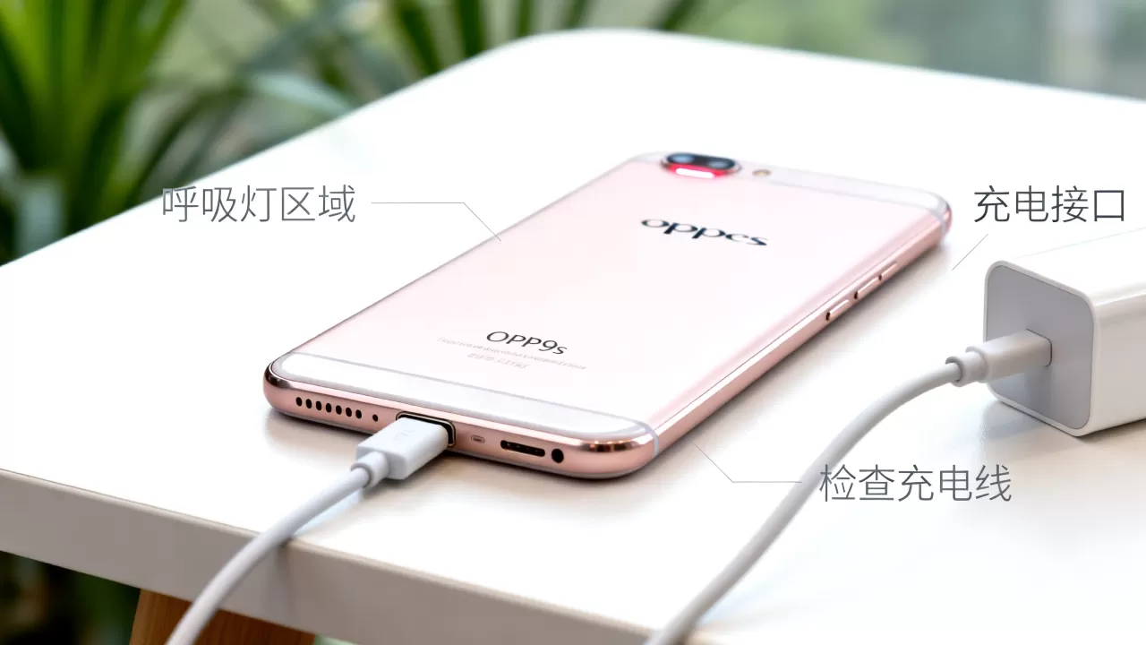 OPPOR9s充电呼吸灯不亮怎么办,手机充电指示灯异常原因 OPPOR9s充电呼吸灯不亮怎么办,手机充电指示灯异常原因