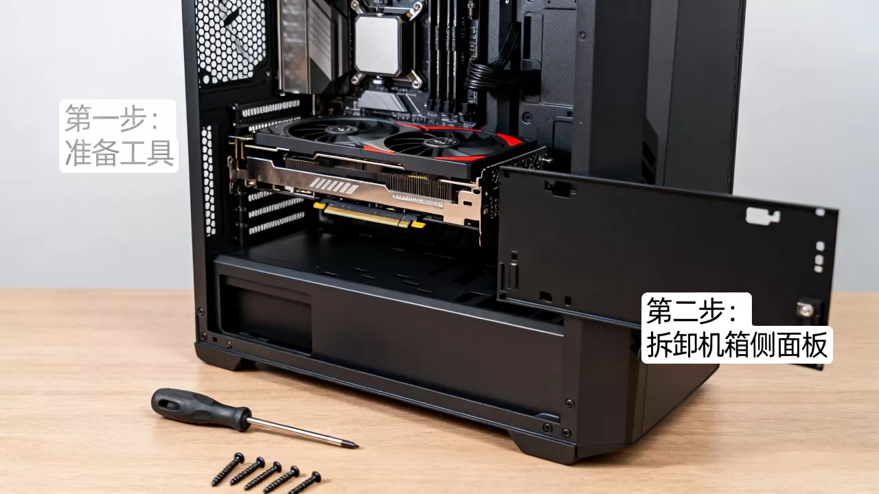 大显卡怎么装进机箱？大显卡安装教程