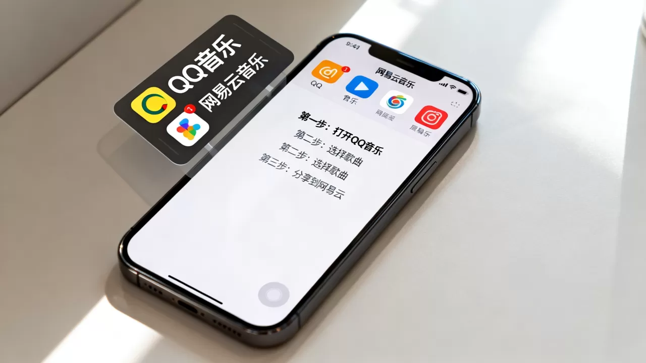 iPhone怎么把QQ音乐复制到网易云，iphone怎么迁移QQ音乐到网易云