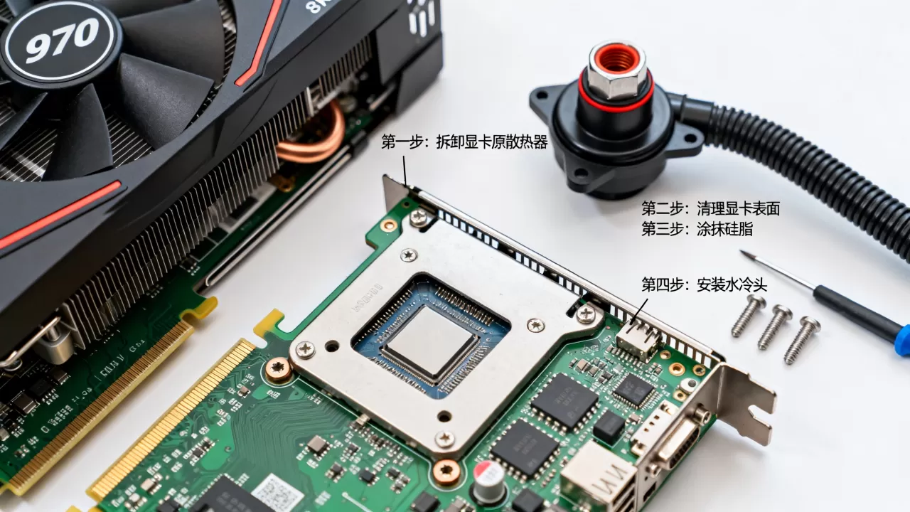 970显卡水冷头怎么安装,970显卡水冷头安装教程 970显卡水冷头怎么安装,970显卡水冷头安装教程