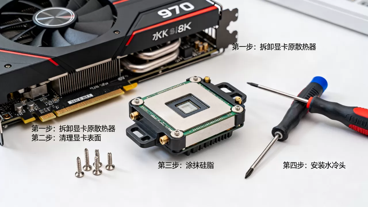 970显卡水冷头怎么安装,970显卡水冷头安装教程 970显卡水冷头怎么安装,970显卡水冷头安装教程