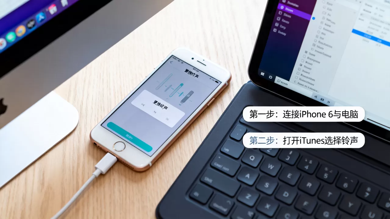 iphone6没越狱怎么换铃声，iphone6更换铃声教程