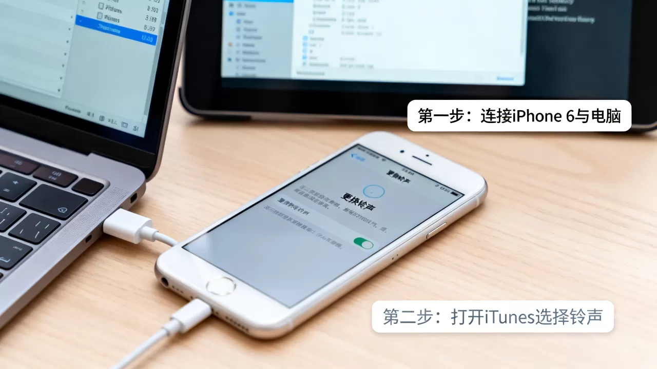 iphone6没越狱怎么换铃声，iphone6更换铃声教程