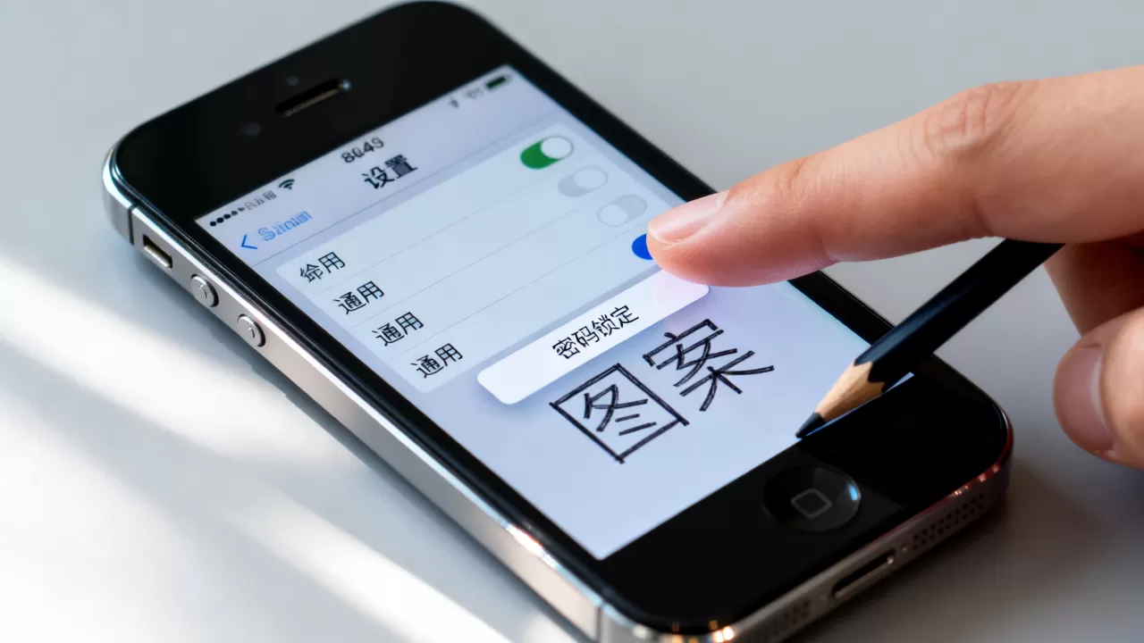 iphone4s图案解锁怎么设置，iphone4s图案解锁设置教程