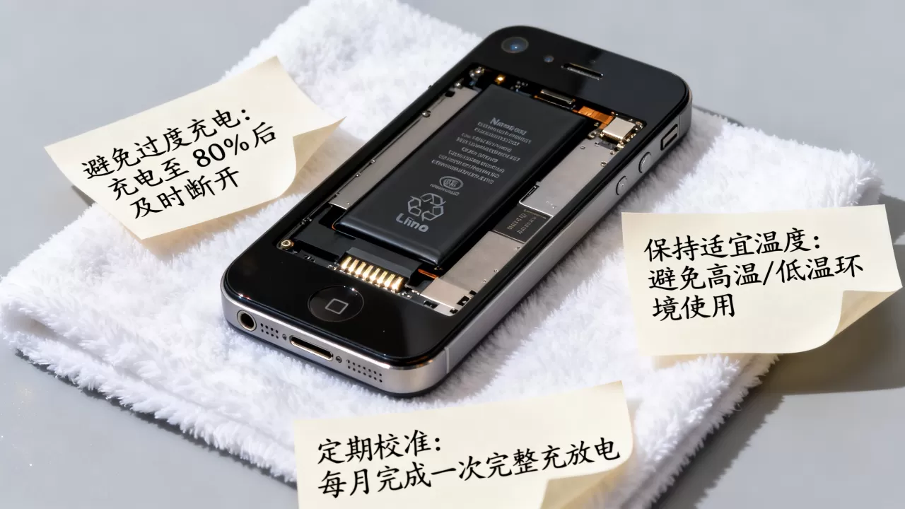 刚换的iphone4s电池怎么保养，iphone4s电池保养方法