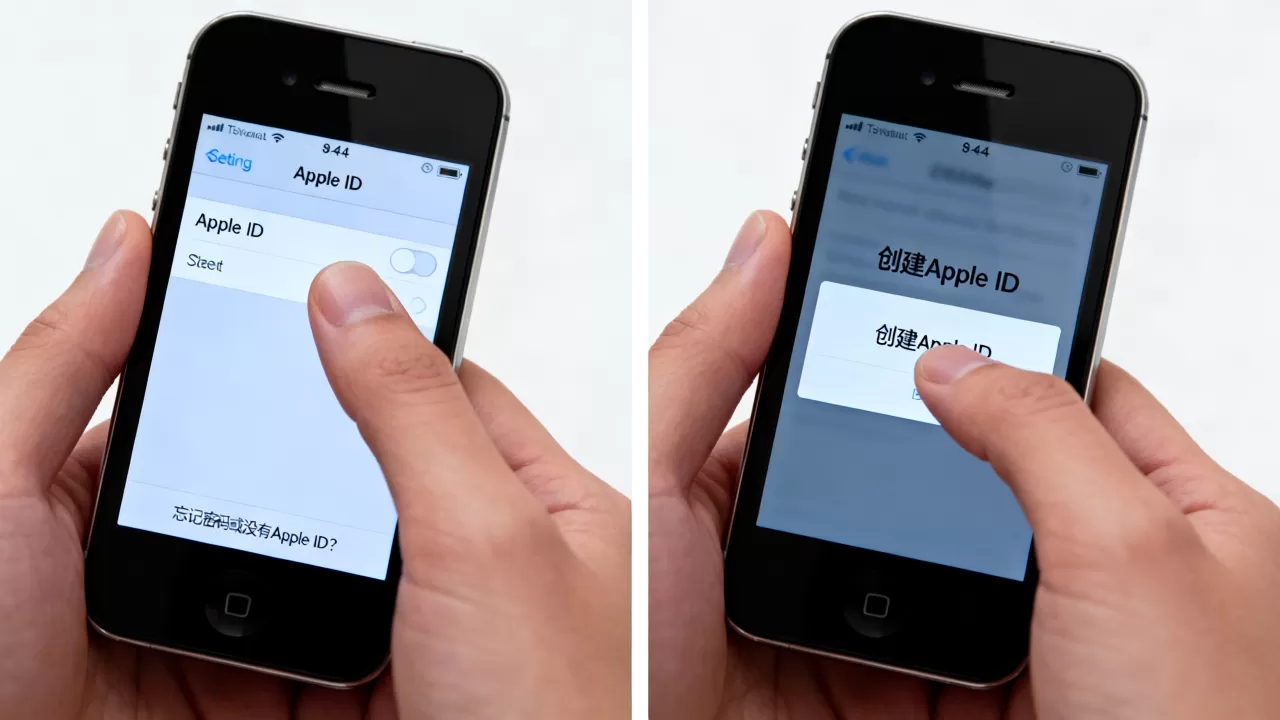 iphone4s怎么重新申请id，苹果id注册不了怎么办