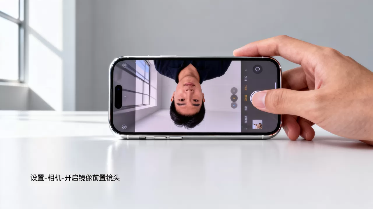 iphone照相怎么是反的,iphone前置摄像头画面左右颠倒解决方法 iphone照相怎么是反的,iphone前置摄像头画面左右颠倒解决方法