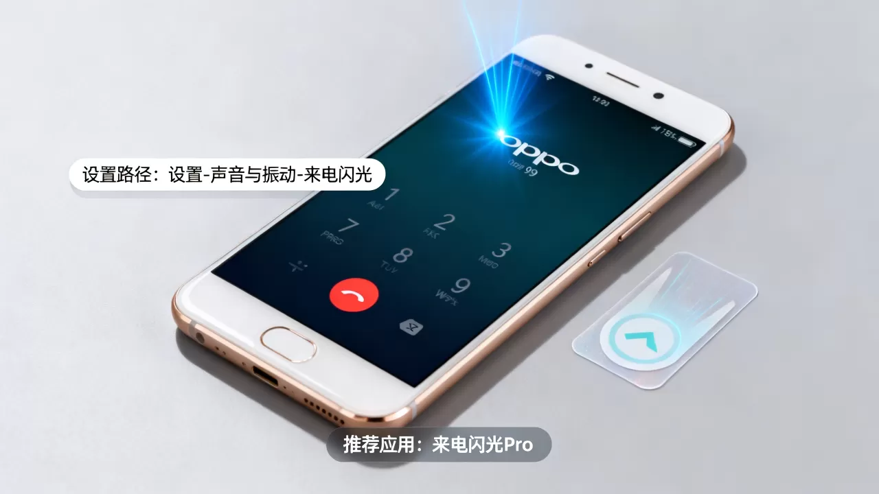 OPPO R9用什么来电闪好,OPPO R9来电闪设置方法 OPPO R9用什么来电闪好,OPPO R9来电闪设置方法