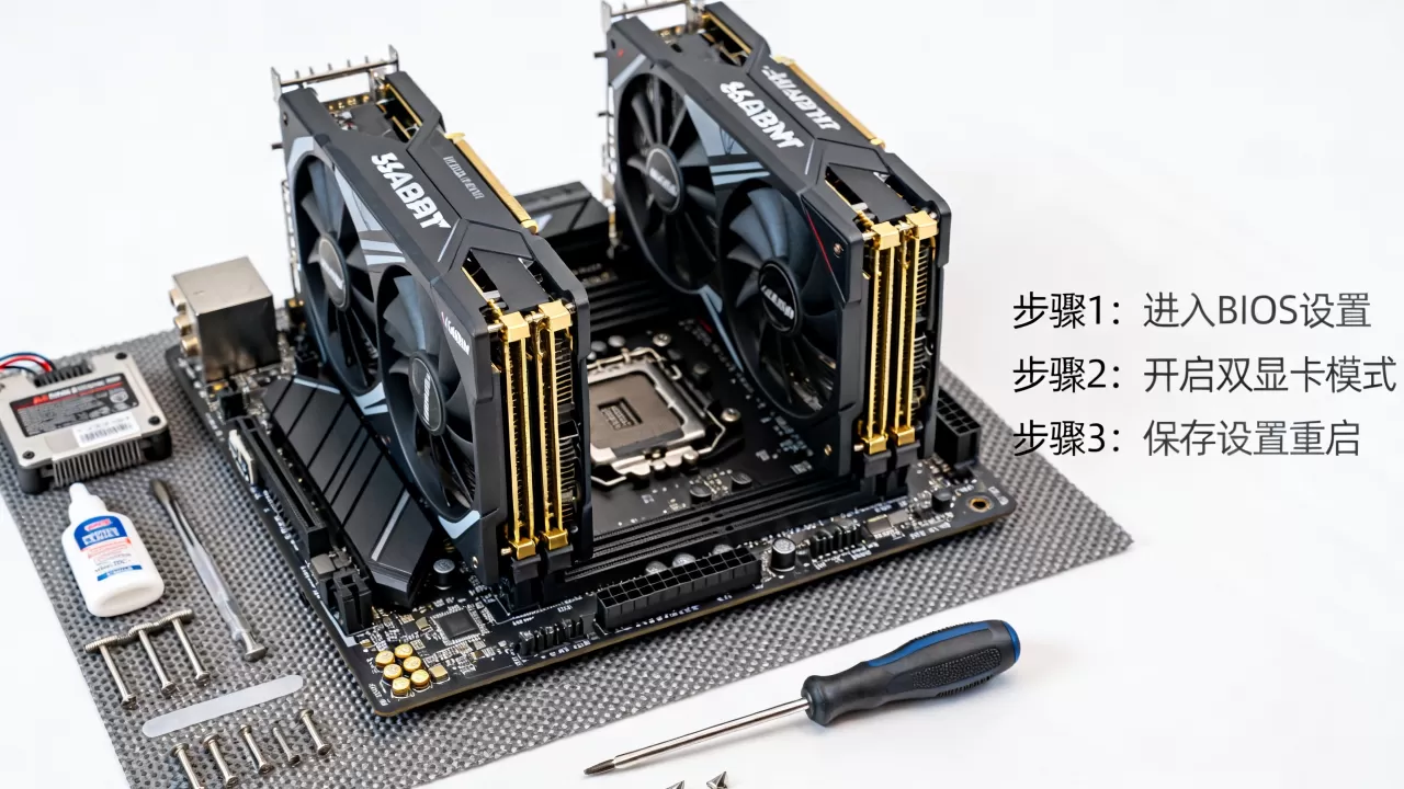 技嘉主板怎么设置双显卡？技嘉主板双显卡设置教程