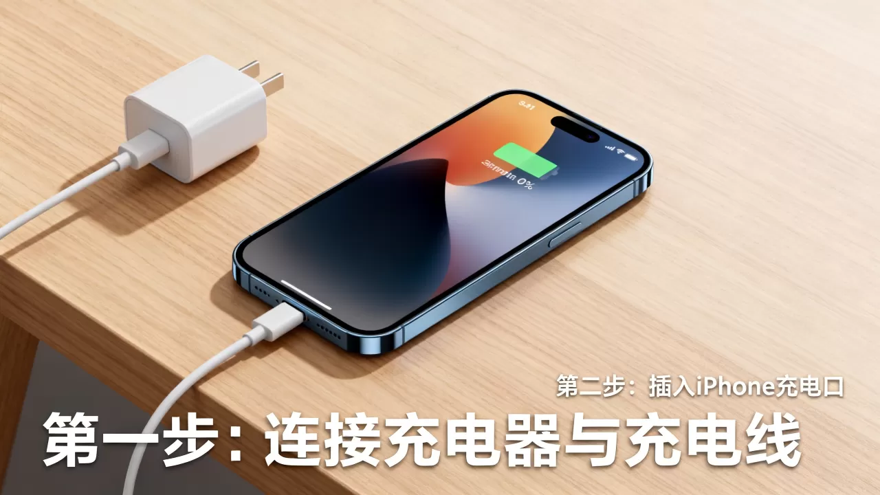 新的iphone怎么充电，iphone充电方法