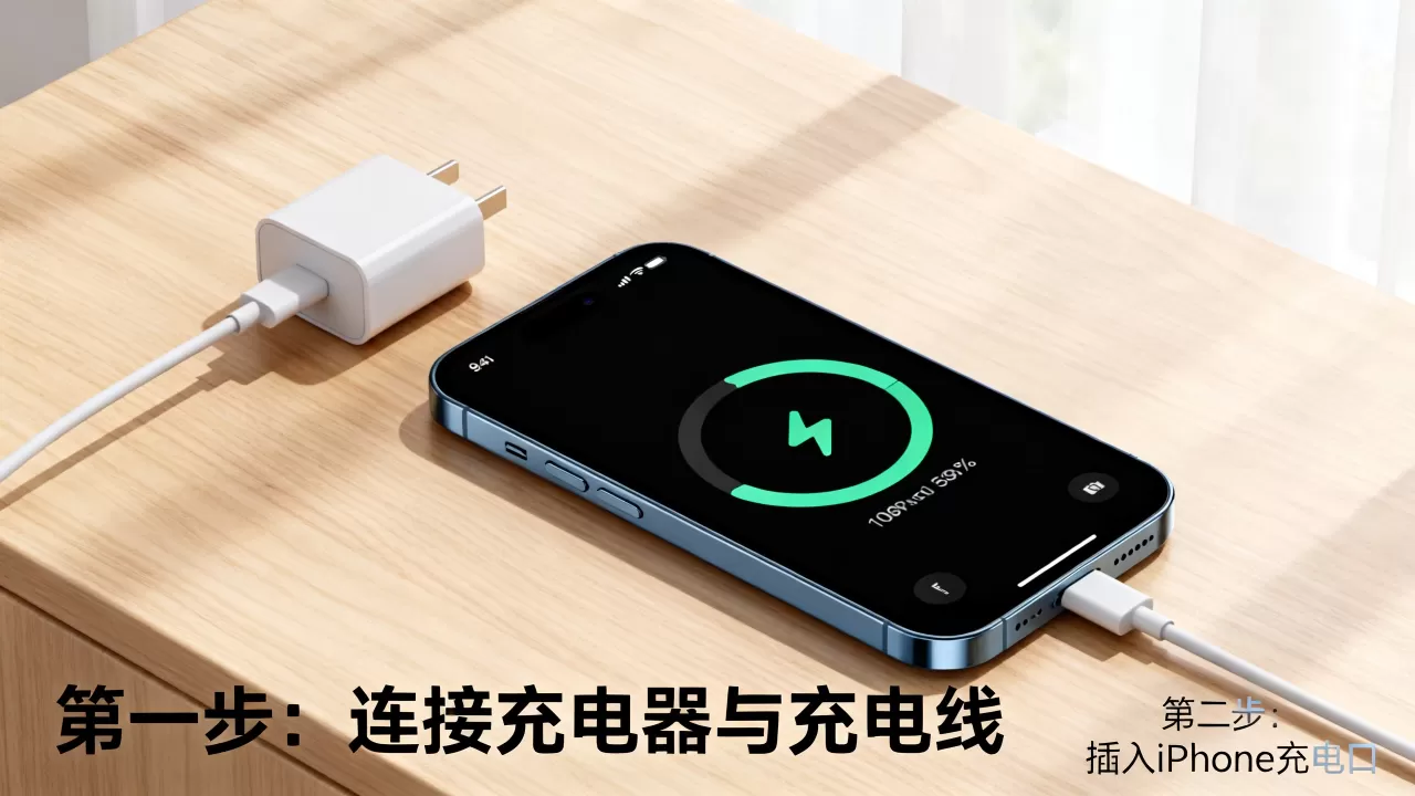 新的iphone怎么充电，iphone充电方法