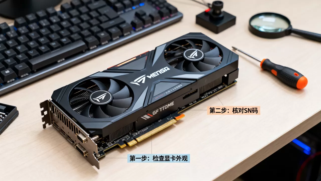 电脑怎么查显卡真假，显卡真伪鉴别方法