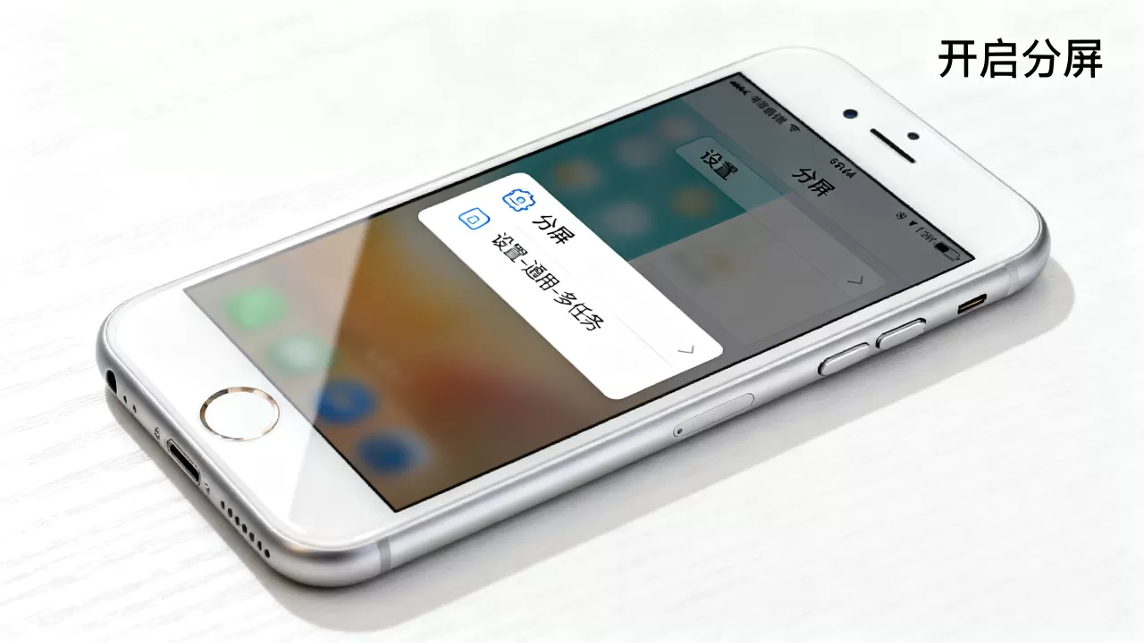 iphone6怎么分屏，iphone6支持分屏吗