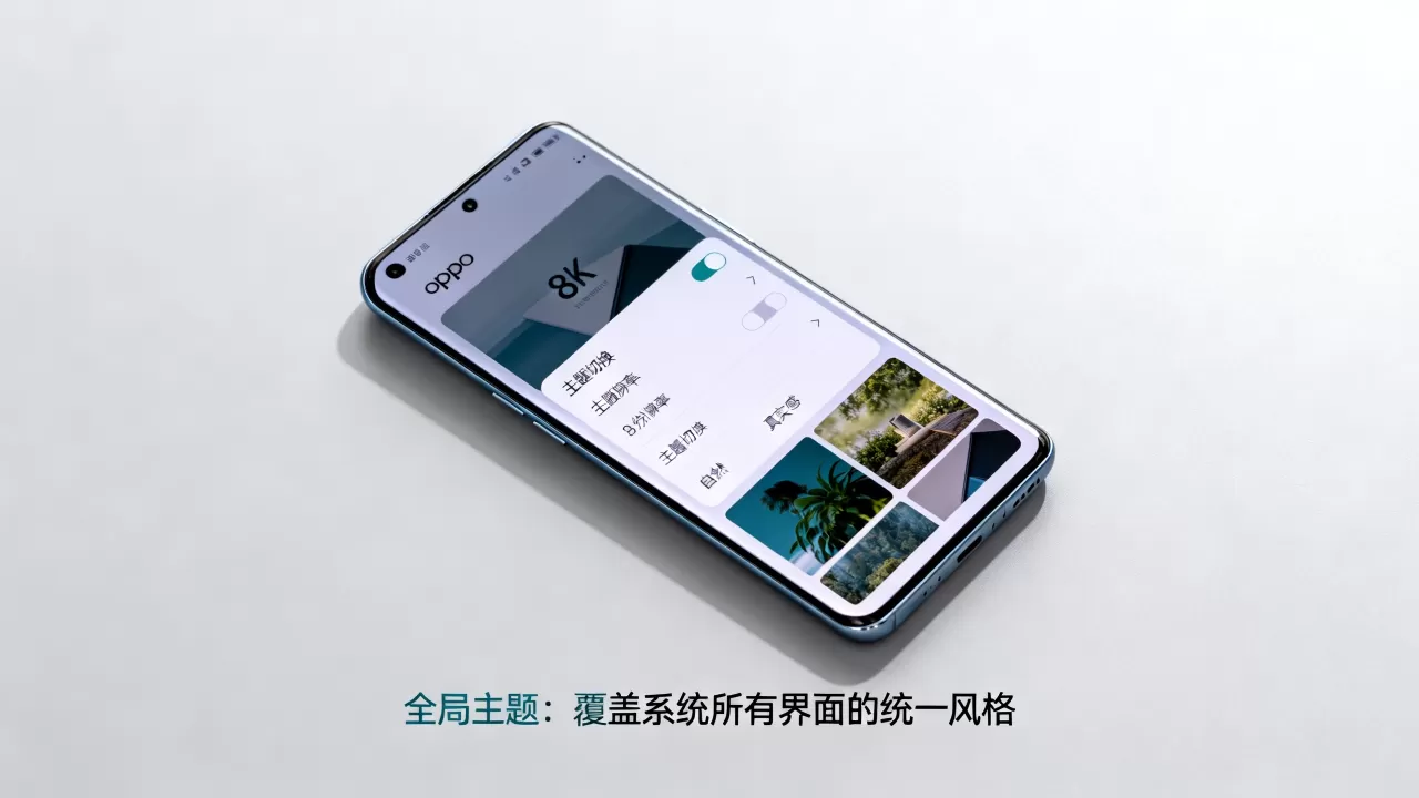 oppo全局主题什么意思，手机主题全局设置