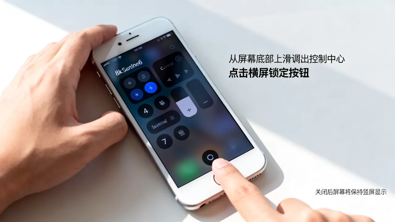 iphone6横屏怎么关，iphone6横屏锁定关闭方法
