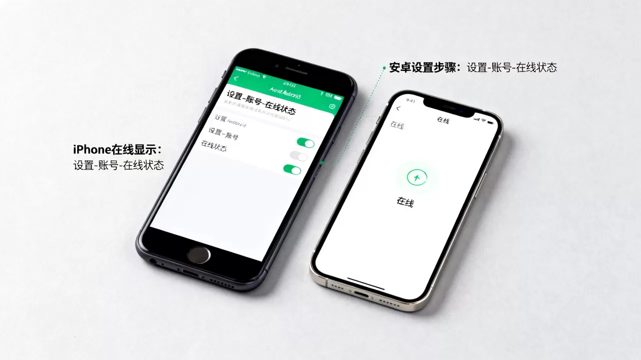 安卓手机怎么显示iphone在线，iPhone在线状态怎么看