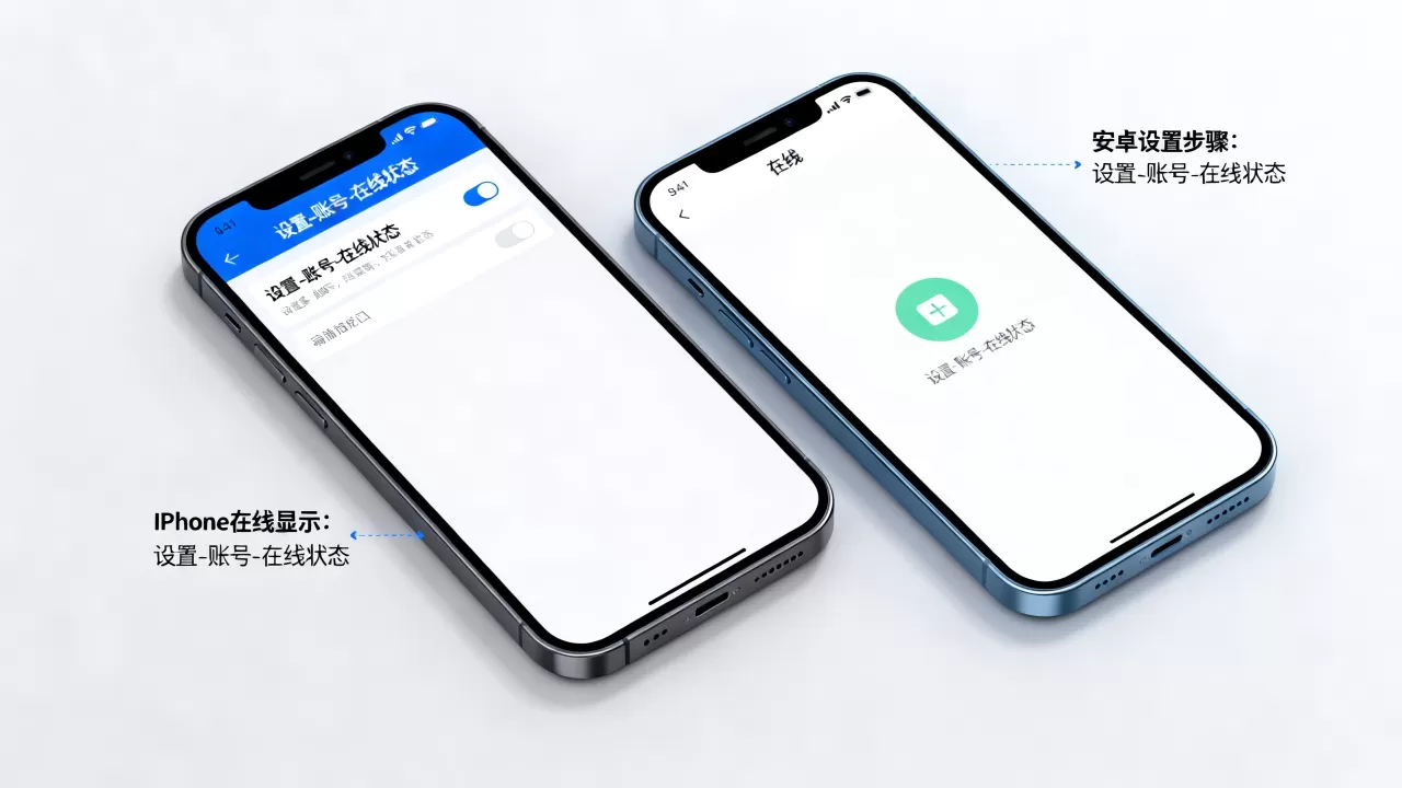 安卓手机怎么显示iphone在线，iPhone在线状态怎么看